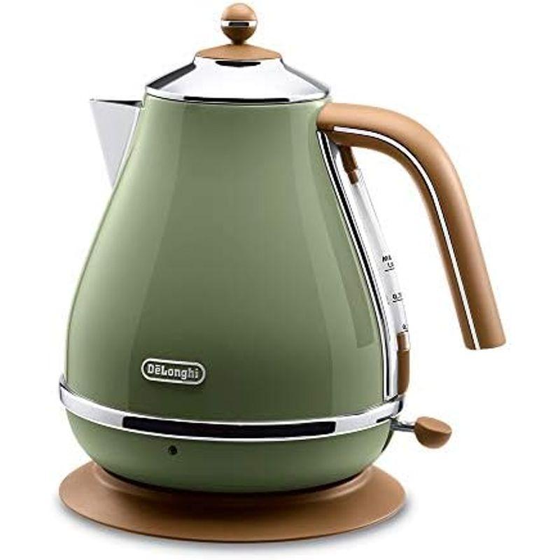 電気ケトル オリーブグリーン 1.0L デロンギ(DeLonghi) アイコナ・ヴィンテージ コレクション KBOV1200J-GR｜saikou2021｜10