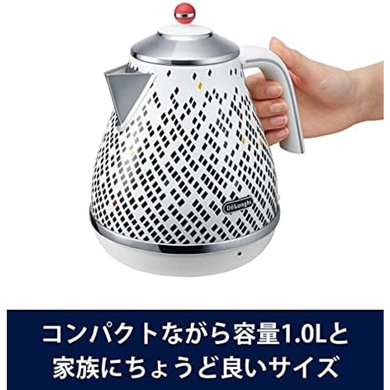 デロンギ(DeLonghi) 電気ケトル アイコナ・トリブート セレニタ 1.0L KBO1200J-TSC｜saikou2021｜05