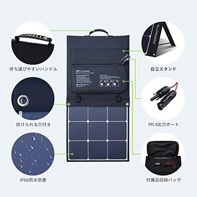 ALLPOWERS AP400 ソーラーパネル 400W 折りたたみ式ソーラー ALLPOWERS AP400 ソーラーパネル 400W 折りたたみ式ソーラー