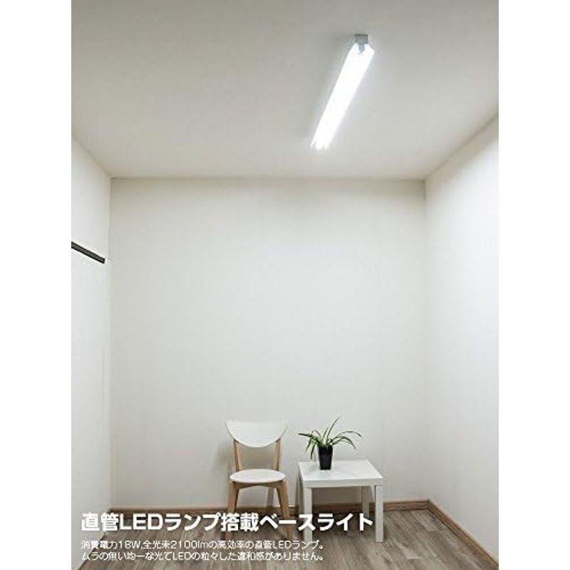 共同照明 LED蛍光灯 40W形 笠付器具2灯式 ベースライト 照明器具 共同照明 LED蛍光灯 40W形 笠付器具2灯式 ベースライト 照明器具