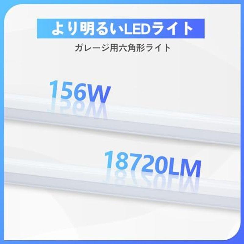 ガレージライト - 天井照明 430W 51600LM 6500K 高輝度 DIY ガレージライト - 天井照明 430W 51600LM 6500K 高輝度 DIY