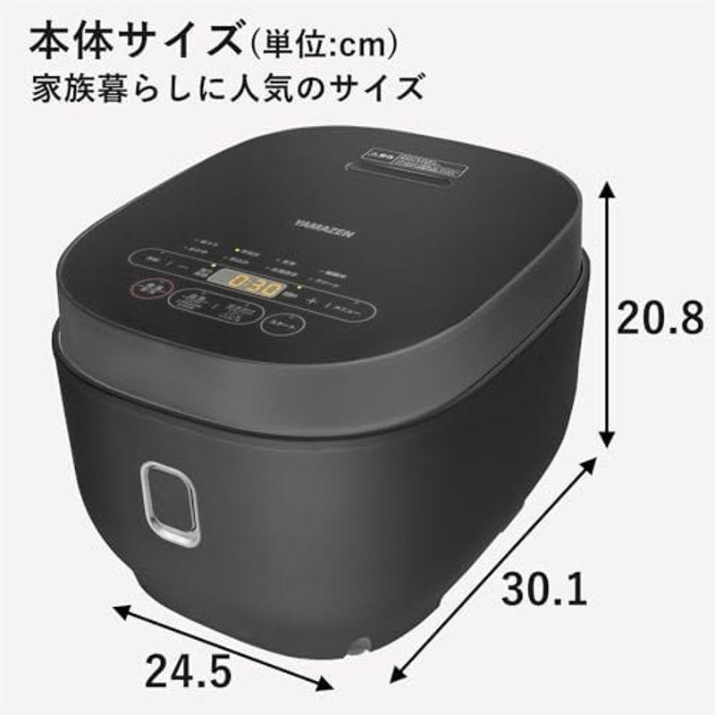 山善 炊飯器 マイコン式 3合 一人暮らし 炊き分けメニュー11種 山善 炊飯器 マイコン式 3合 一人暮らし 炊き分けメニュー11種