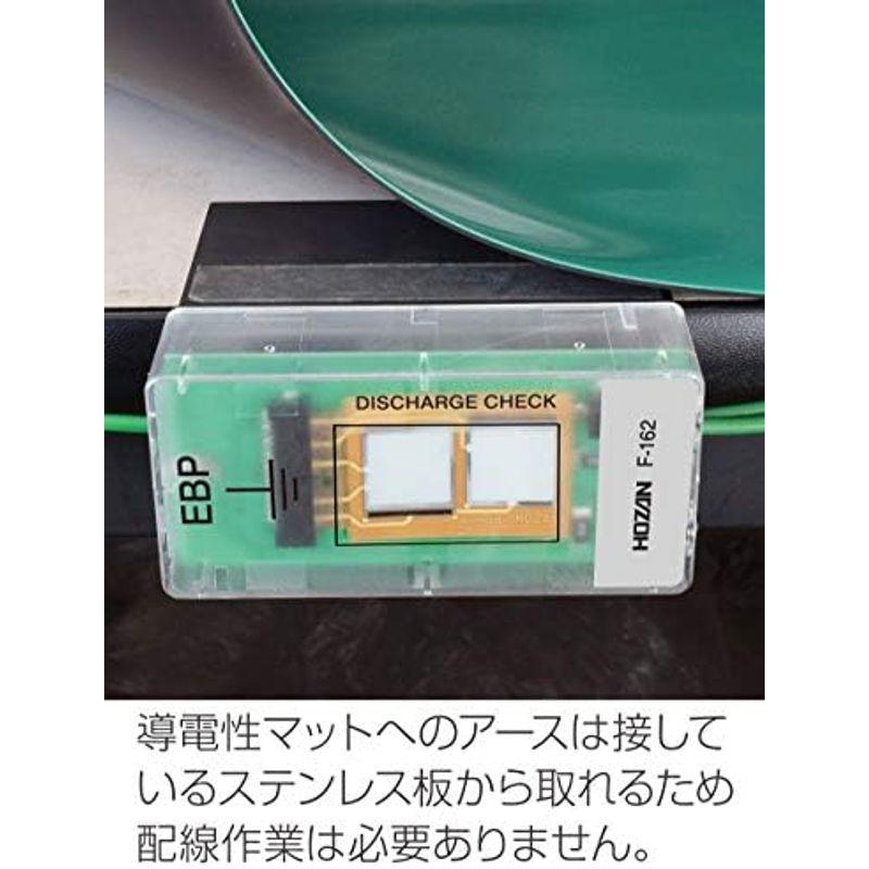 ホーザン(HOZAN) アースターミナル ターミナルを通過した静電気の放電電流をキャッチし可視化 F-161｜saikou2021｜06