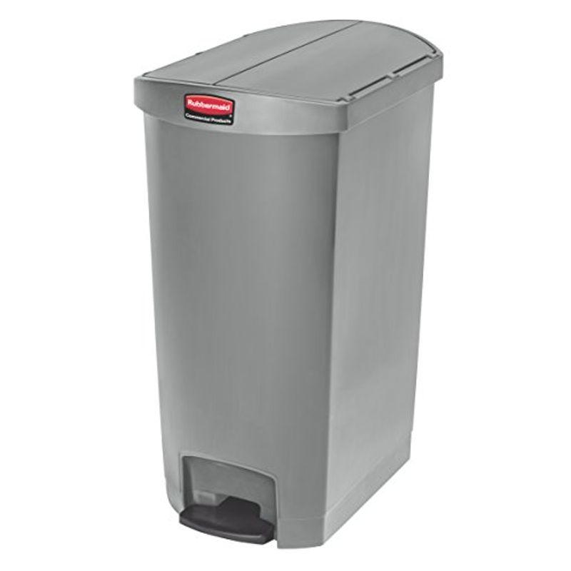 ラバーメイド(Rubbermaid) フロントステップ Slim Jim ステップオンコンテ ベージュ 68L 1883460｜saikou2021｜10