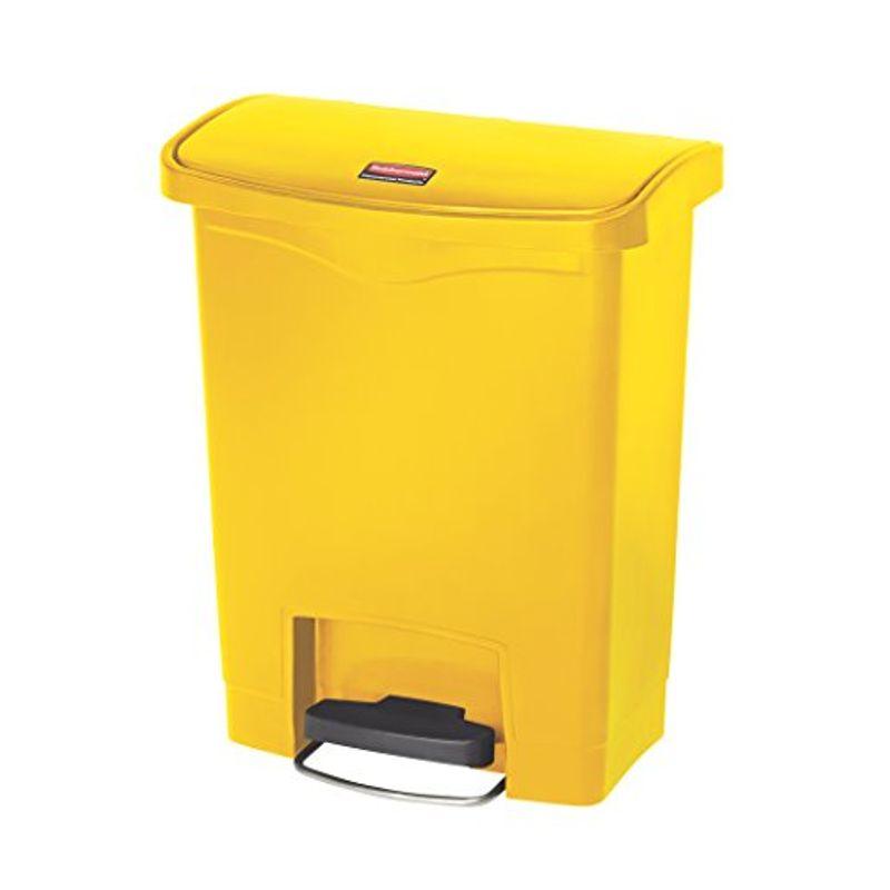 ラバーメイド(Rubbermaid) フロントステップ Slim Jim ステップオンコンテ グレー 30L 1883600｜saikou2021｜13