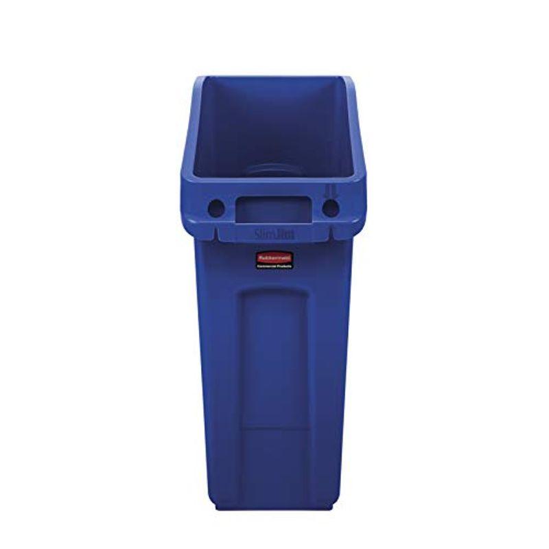 ラバーメイド(Rubbermaid) Slim Jim アンダーカウンター 49L (13ガロン) 青 2026699｜saikou2021｜02