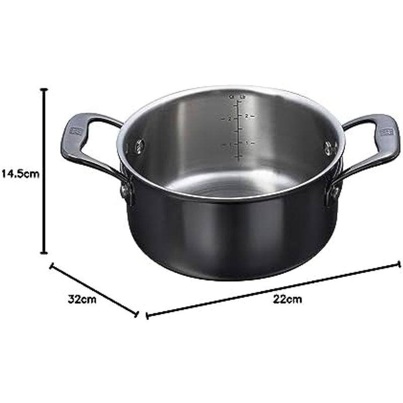 Zwilling ツヴィリング 「 ネロ シチューポット 20cm 3.0L Zwilling ツヴィリング 「 ネロ シチューポット 20cm 3.0L