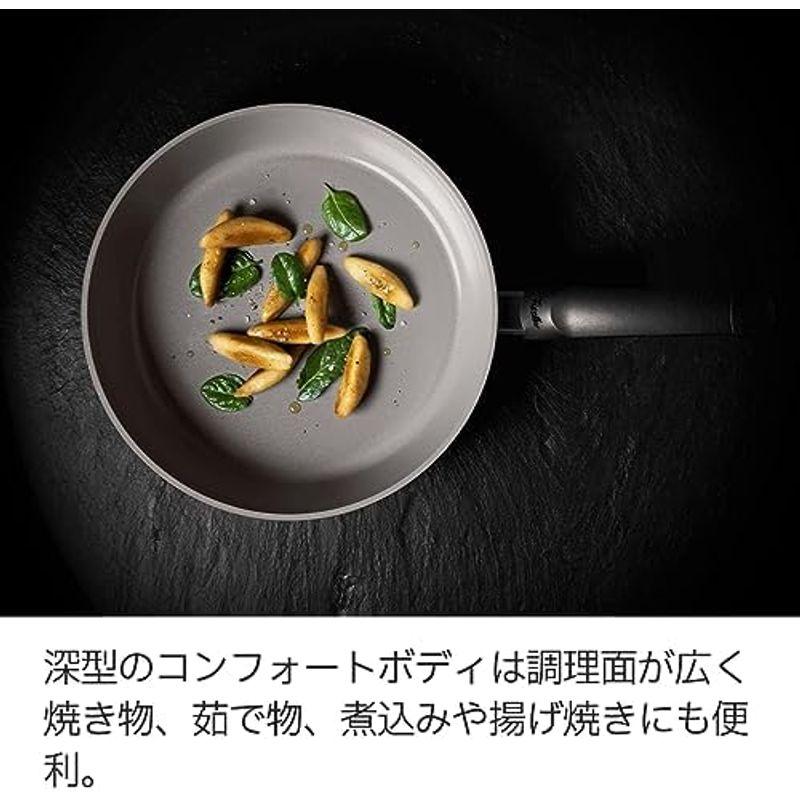 フィスラー(Fissler) フライパン 24cm セラタル クラシック ガス火/IH対応 体に害のない pfas ptfe フリー 焦げ付｜saikou2021｜02