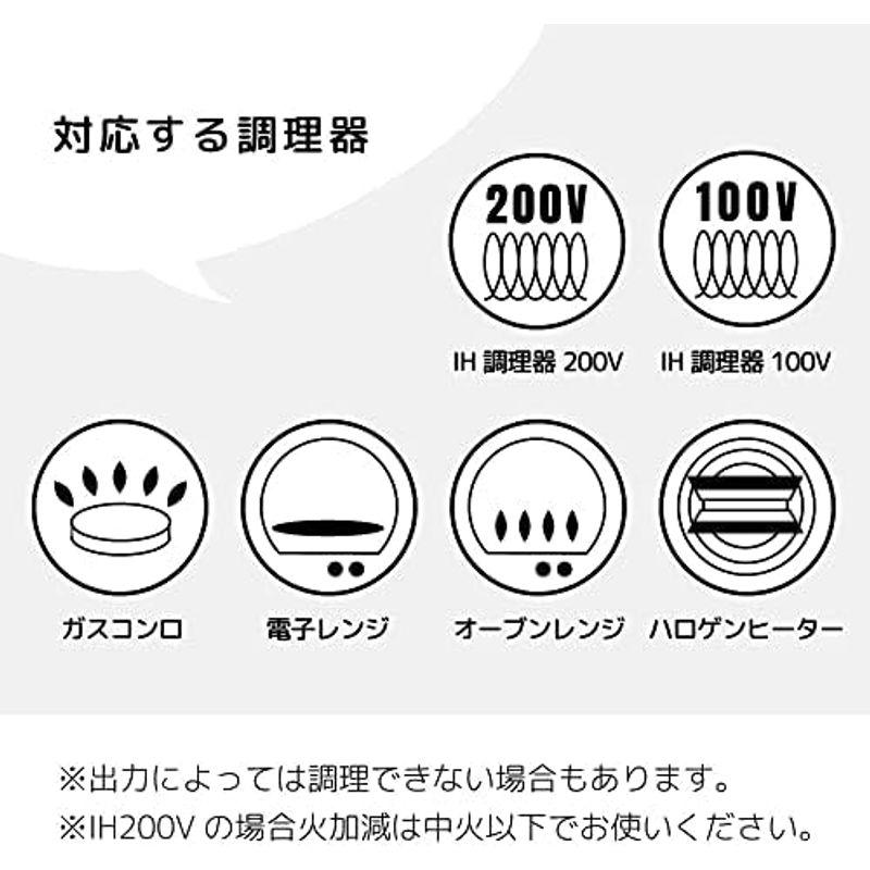 マルサン近藤 土鍋 鍋 ih対応 グレー S 陶器 軽量土鍋 1人用 2人用 一人用 二人用 1000ml クックホーム カルーナ クレイポ｜saikou2021｜10