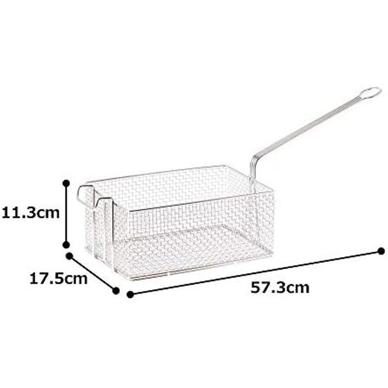 かす揚げ・あく取り 小 18-8ステンレス 厨房機器 遠藤商事 業務用 ポテトフライヤー 日本製 APT12003｜saikou2021｜02