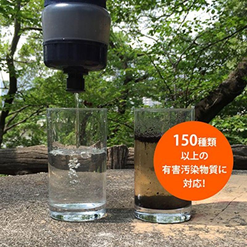 携帯用浄水器 携帯浄水ボトル キッチン用品 セイシェル＋交換フィルターお得セット日本正規品｜saikou2021｜02