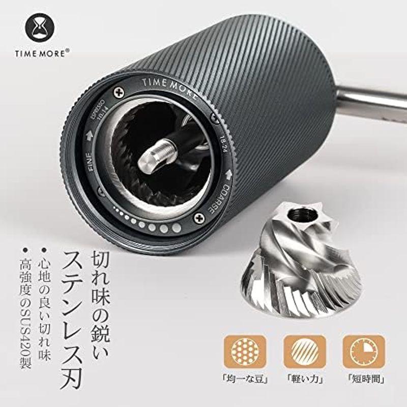 TIMEMORE C2S 全金属 タイムモア コーヒーミル 手動 コーヒー TIMEMORE C2S 全金属 タイムモア コーヒーミル 手動 コーヒー