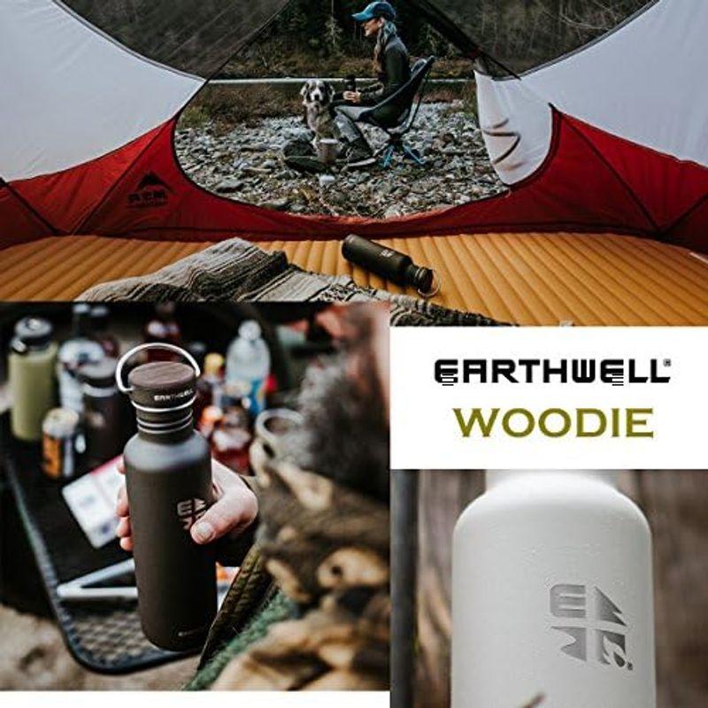 EARTHWELL(アースウェル) 22oz WOODIE Insulated Bottle(Walnut Cap Style) 650ml｜saikou2021｜03