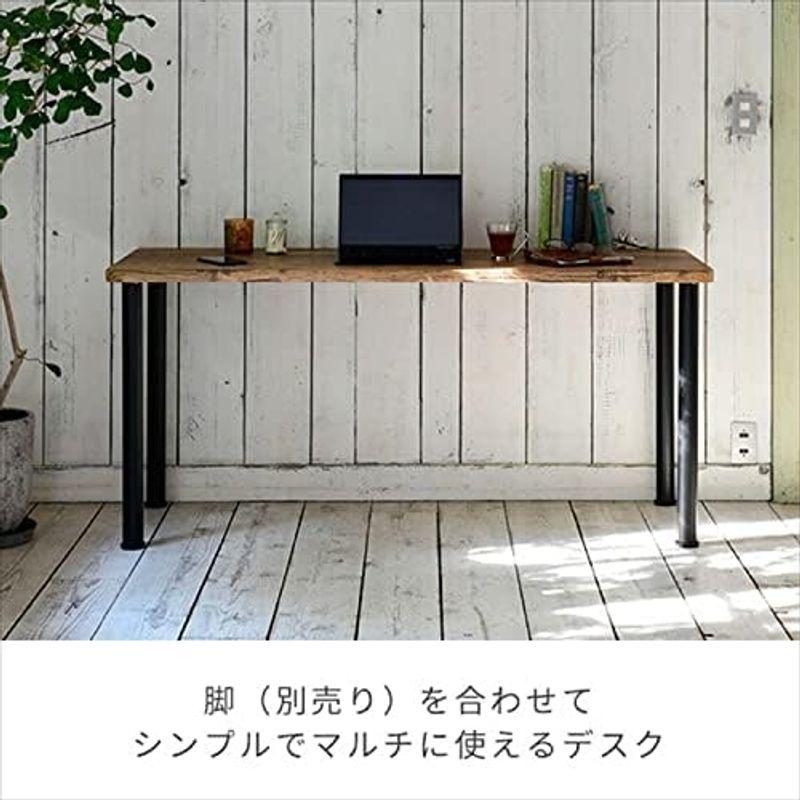 山善 組合せフリーテーブル用天板 (150×60) ブラウン(木目調) AMDT-1560(ABR)｜saikou2021｜07