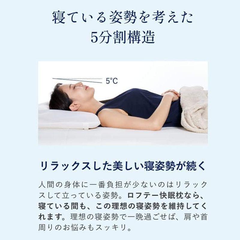 LOFTY 枕 まくら 快眠枕 LT-010/2号 やわらかめ しっかり弾力 60 LOFTY 枕 まくら 快眠枕 LT-010/2号 やわらかめ しっかり弾力 60
