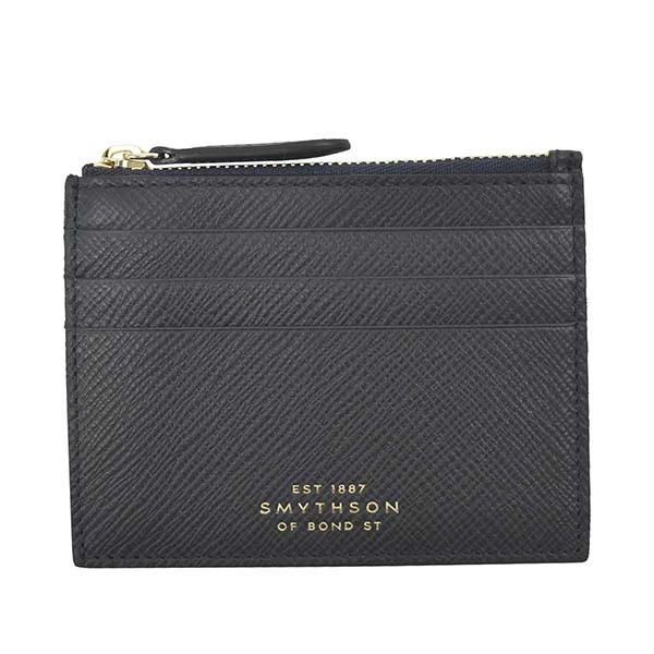 スマイソン コインケース Smythson パナマ 6cc Coin Purse ネイビー Prettyfunnyballoons Com