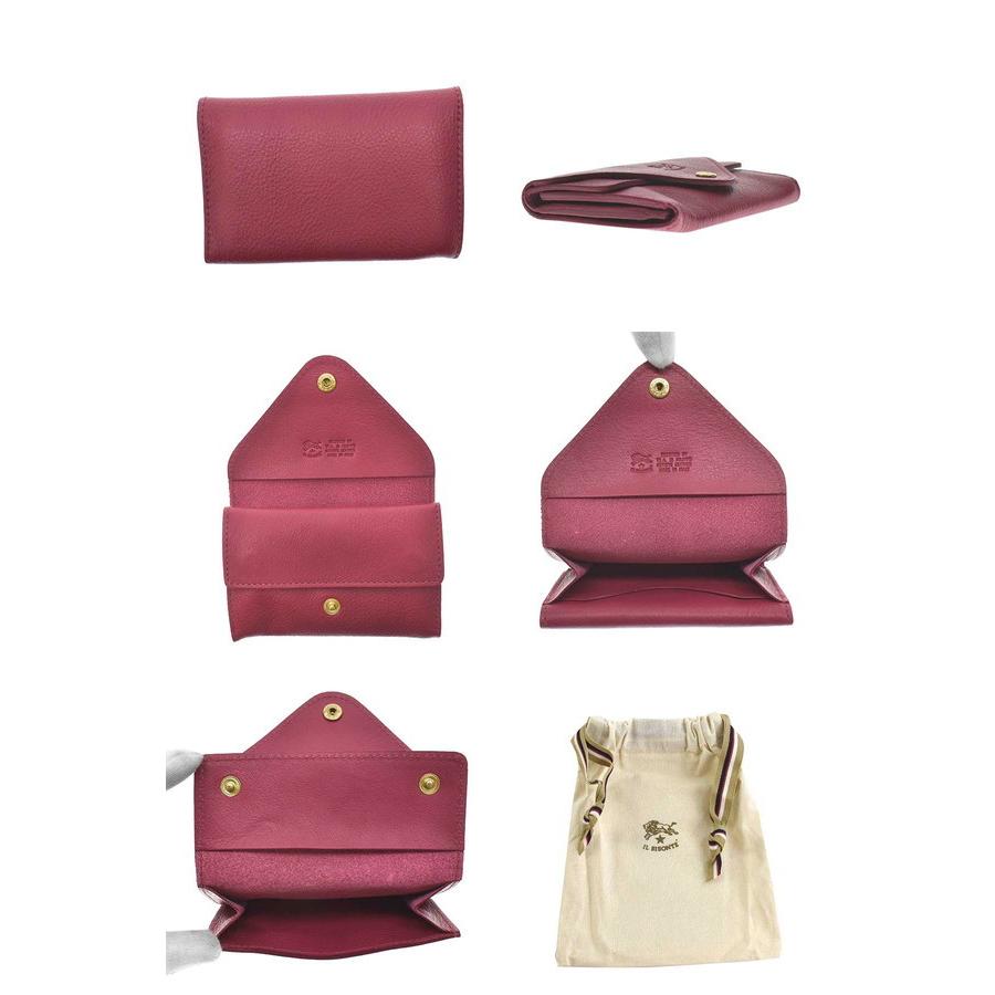 イルビゾンテ カードケース IL BISONTE CARD CASE SCC039 PVX005 PU112 SUMAC|sail-brand|02