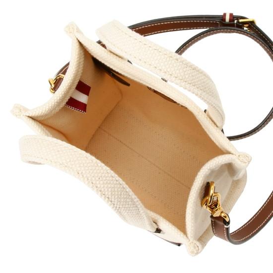 BALLY バリー ミニトートバッグ WAM061 CV011 I135O ナチュラル 