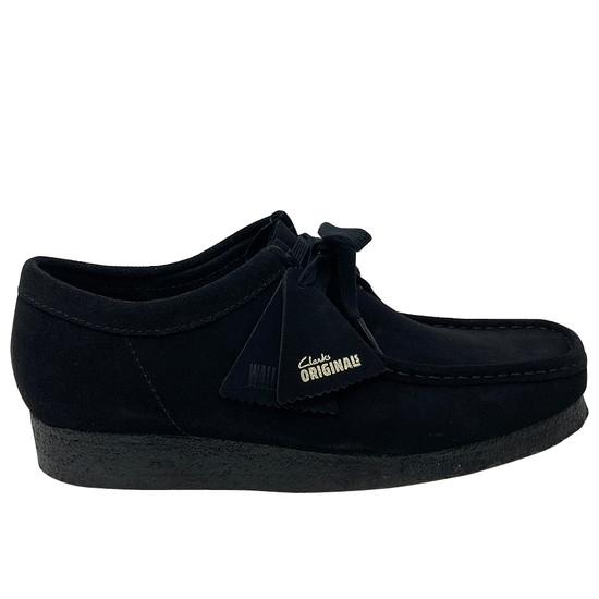 Clarks ブラック GW5/6まで特別価格】Clarks Wallabee GTX GORE-TEX 黒 スエードシューズ