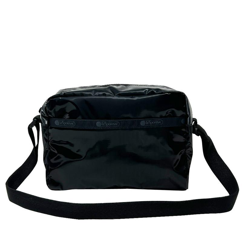 LeSportsac（レスポートサック） 並行輸入品 ショルダー ミニ 黒 光沢 