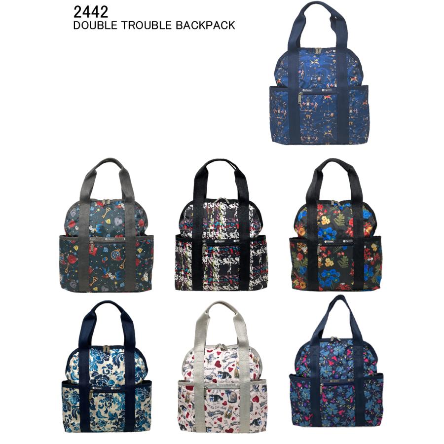 LeSportsac レスポートサック リュック DOUBLE TROUBLE BACKPACK LeSportsac レスポートサック リュック DOUBLE TROUBLE BACKPACK