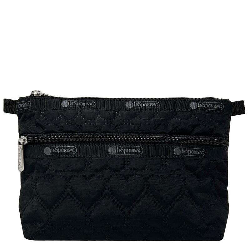 レスポートサック　LeSportsac PCケース　ブラック　黒　2way レスポートサック LeSportsac PCケース ブラック 黒 2way