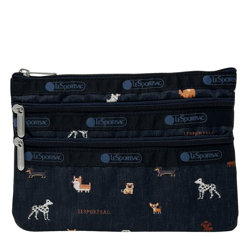 LeSportsac（レスポートサック） 並行輸入品 LeSportsac 3ZIP ポーチ