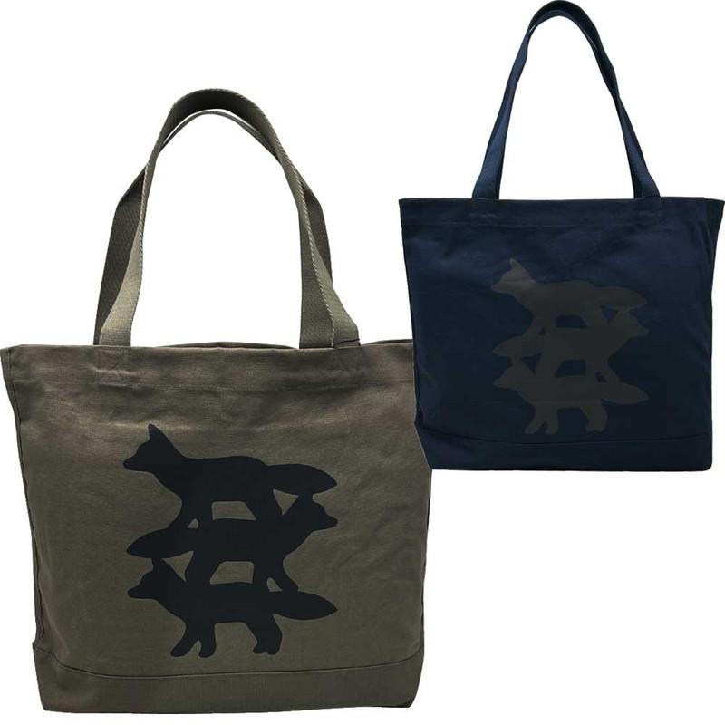 MAISON KITSUNE（メゾン キツネ） 並行輸入品 トートバッグ STUNT FOX