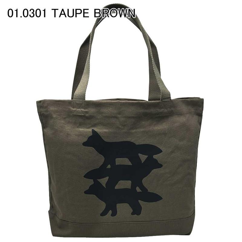 MAISON KITSUNE（メゾン キツネ） 並行輸入品 トートバッグ STUNT FOX