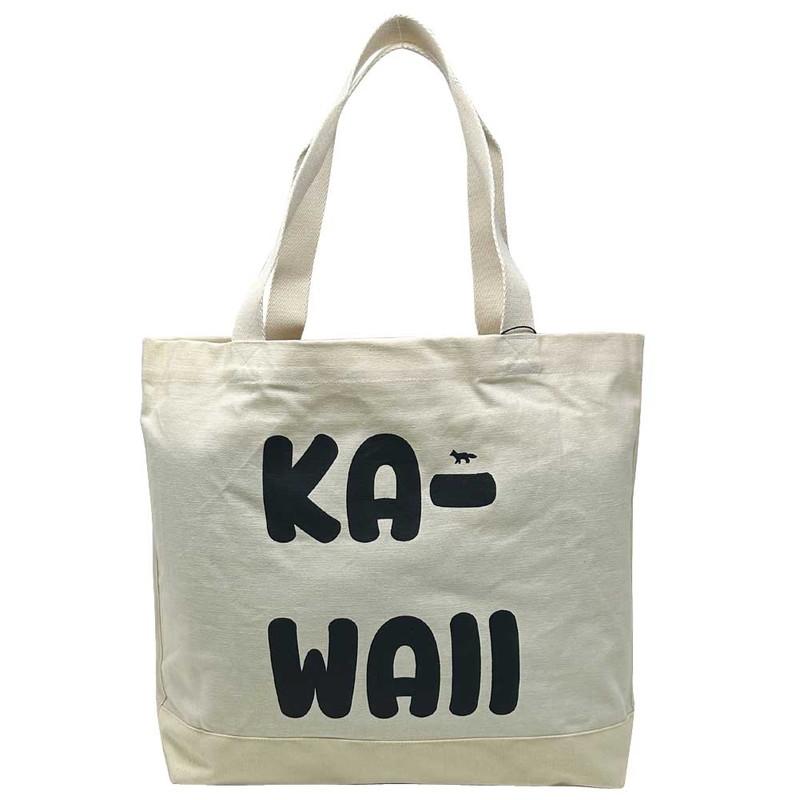 MAISON KITSUNE（メゾン キツネ） 並行輸入品 トートバッグ KAWAII