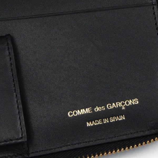 コムデギャルソン　長財布　ラウンドファスナー　SA0110 ブラック COMME des GARCONS コムデギャルソン 財布 長財布 ラウンド