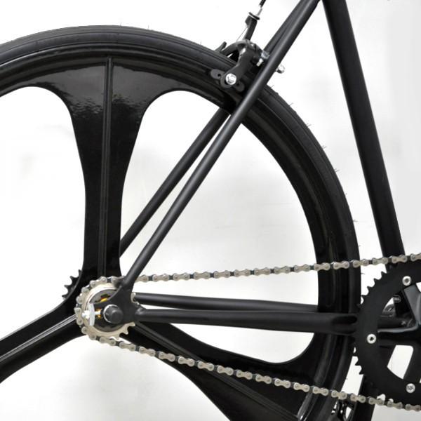 ANIMATO ピストバイク 自転車 PHANTOM 700C マットブラック 箱出し・仮