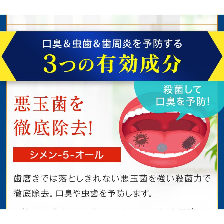 マウスウォッシュ 個包装 ゴッソトリノ 1箱 30包 アップル味 マウスウォッシュ 口臭ケア 美白 歯肉炎 液体歯磨き 携帯 gossotorino ごっそとりの 医薬部外品｜sainclarte｜17