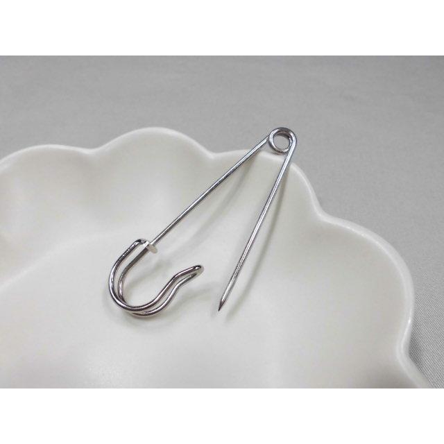 送料無料 シンプルストールピン Mサイズ キルトピン・スカーフ留め