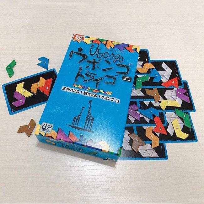 【おまけ付き B】ウボンゴ ミニ トライゴ Ubongo mini Trigo (ボードゲーム カードゲーム)｜sainome｜02
