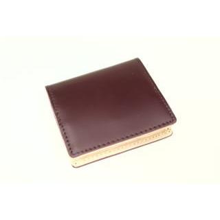 コードバン(馬尻革)×本ヌメ革(牛革)　BOX型小銭入/財布 メンズ |  | 17