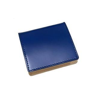 コードバン(馬尻革)×本ヌメ革(牛革)　BOX型小銭入/財布 メンズ |  | 18