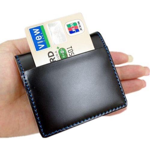 コードバン(馬尻革)×本ヌメ革(牛革)　BOX型小銭入/財布 メンズ |  | 09