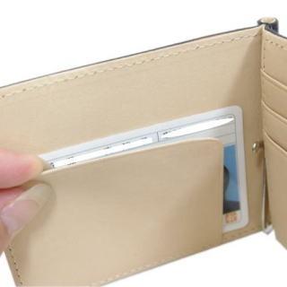 コードバン(馬尻革) 本ヌメ革(牛革)　レザーマネークリップ/札入れ メンズ 二つ折り財布 |  | 08