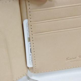 コードバン(馬尻革) 本ヌメ革(牛革)　レザーマネークリップ/札入れ メンズ 二つ折り財布 |  | 12