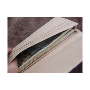 コードバン(馬尻革)×本ヌメ革　長財布（小銭入れ無し）/札入れ メンズ |  | 10