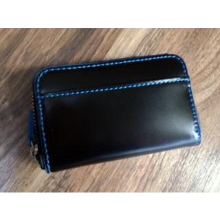 コードバン(馬尻革)×本ヌメ革(牛革)　ラウンドファスナー小銭入/財布 メンズ |  | 12
