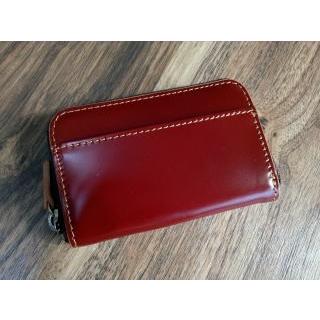 コードバン(馬尻革)×本ヌメ革(牛革)　ラウンドファスナー小銭入/財布 メンズ |  | 13