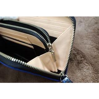 コードバン(馬尻革)×本ヌメ革　ラウンドファスナー長財布/札入れ メンズ 得トク0706 |  | 10