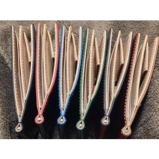 【Saint Mode CORDOVAN】財布　マネークリップ(薄型財布)/コードバン(馬尻革)×本ヌメ革　BOX型小銭入れ付札ばさみ |  | 08