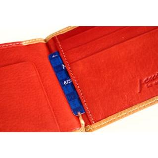 フルタンニンオイルヌメ革×オイルシュリンク革　コインケース付牛革マネークリップ/札入れ メンズ 二つ折り 財布 得トク0706 |  | 08