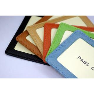 両面透明セル付き牛革定期入(単パスケース) 得トク0706 |  | 01