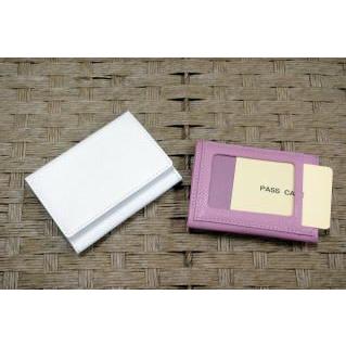 牛革　マチありポケット・ファスナーポケット付き定期入(パスケース) 得トク0706 |  | 01