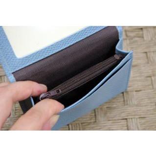 牛革　マチありポケット・ファスナーポケット付き定期入(パスケース) 得トク0706 |  | 04