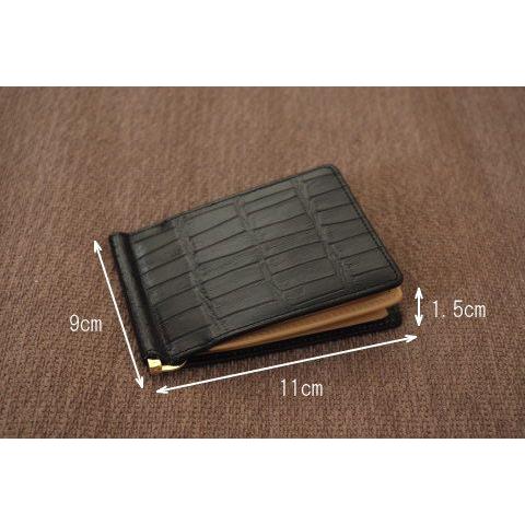 牛革 札入れ/ BOX型小銭入付マネークリップ 札ばさみ 札バサミ/財布 メンズ 二つ折り 得トク0706 |  | 04